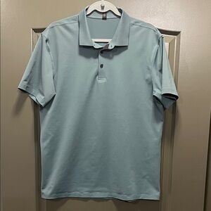 Lululemon Men’s Propel Mystic Green Polo Size L
